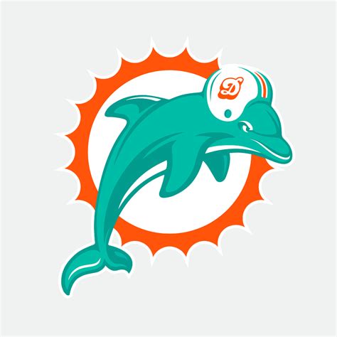 The flipper mascot associated with the miami dolphins